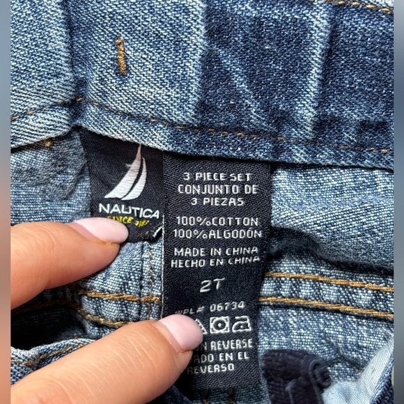 Nautica - Classic Basic Casual Simple Blue Denim Jeans for Kids in Size 2 - Picture 4 of 4